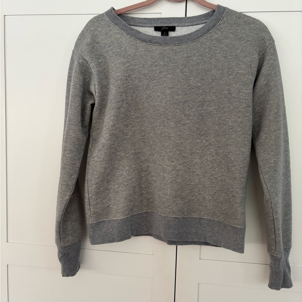J. Crew Gray Crewneck Sweatshirt